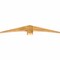 Ekena Millwork Bellingham Rough Sawn Timber Gable Bracket, Western Red Cedar, 60"W x 10"H x 2"D x 6"F, 4/12 Pitch GBW060X10X0206BEL00RWR - alternate 3